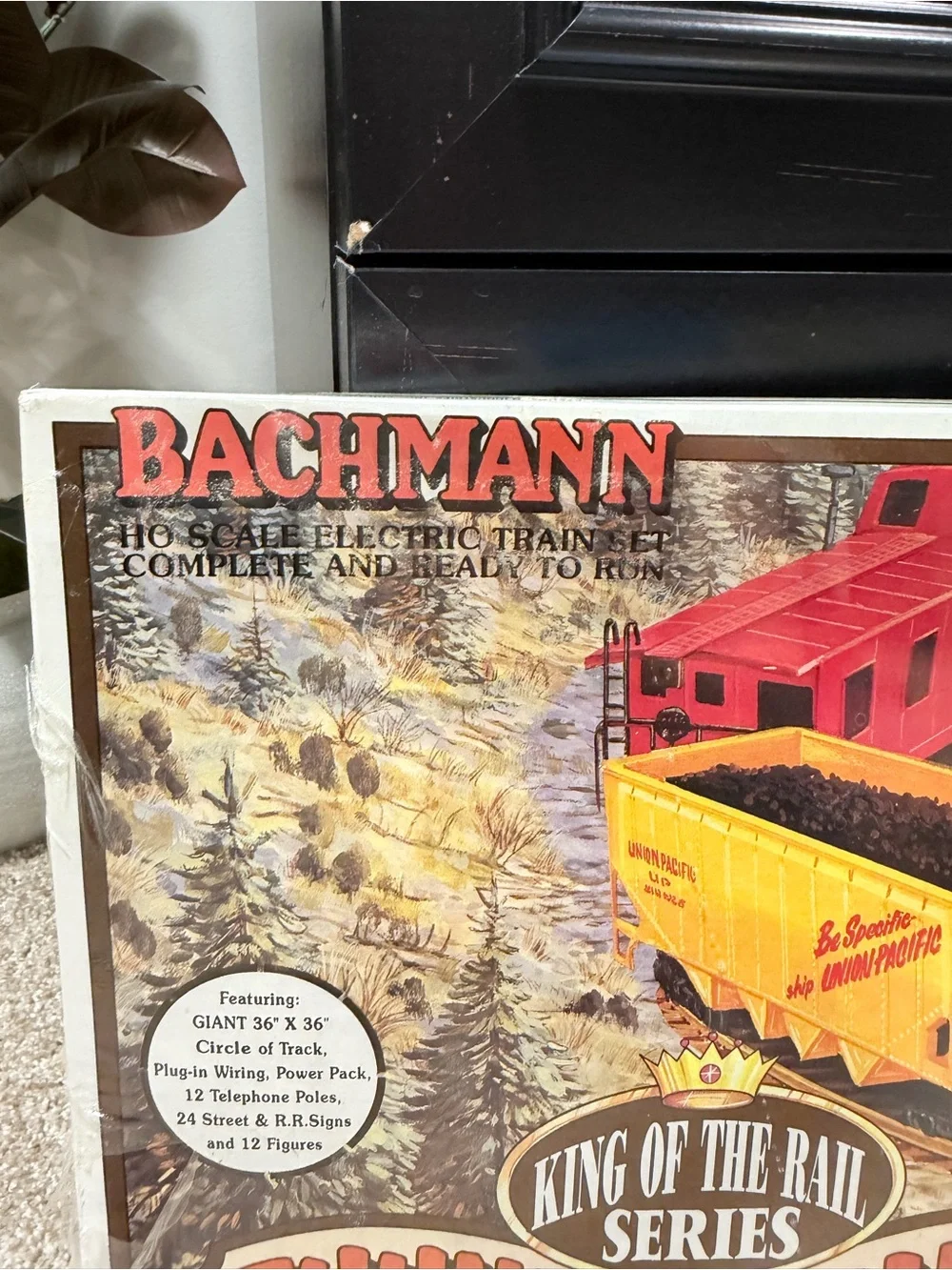 Vintage Bachmann HO Scale Thunder Chief Electric Train Set New King Of The Rail
